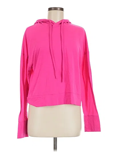 Pre-owned Gap Fit Pullover Hoodie In Pink