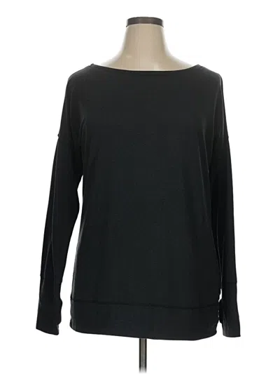 Pre-owned Gap Fit Pullover Sweater In Black
