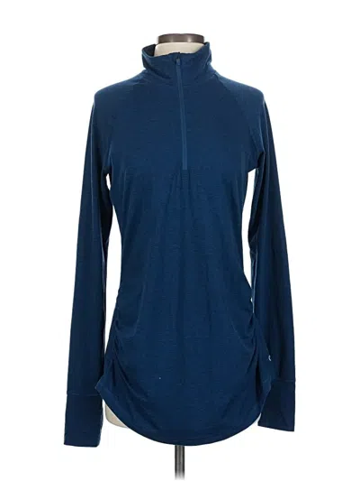 Pre-owned Gap Fit Pullover Sweater In Blue