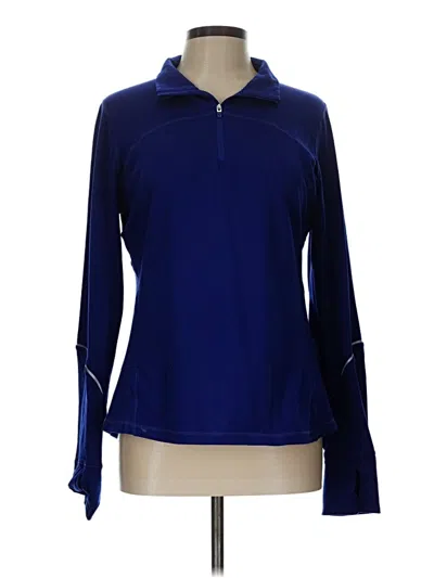 Pre-owned Gap Fit Pullover Sweater In Blue