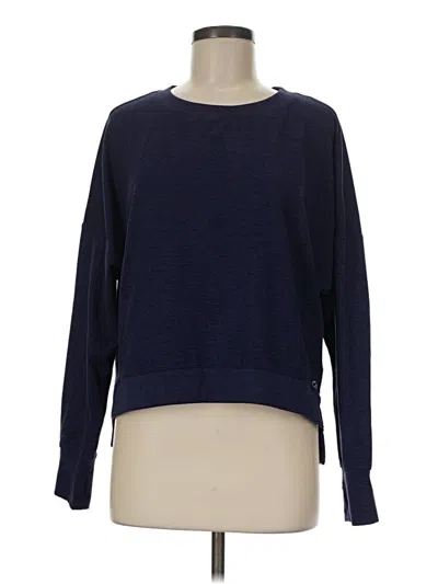 Pre-owned Gap Fit Pullover Sweater In Blue