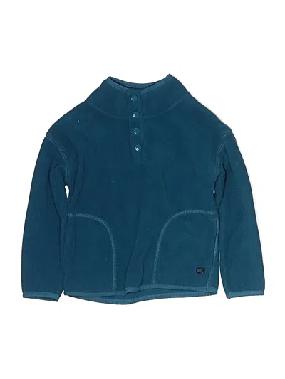 Pre-owned Gap Fit Kids' Pullover Sweater In Blue