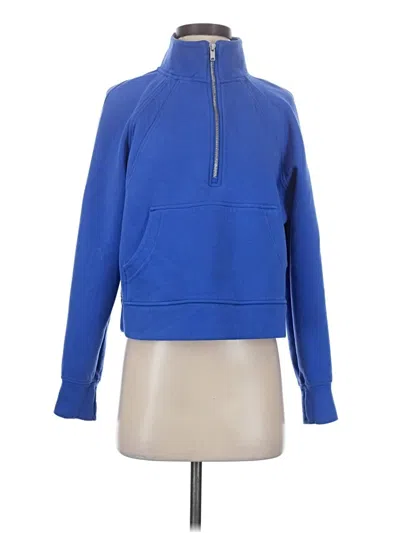 Pre-owned Gap Fit Pullover Sweater In Blue