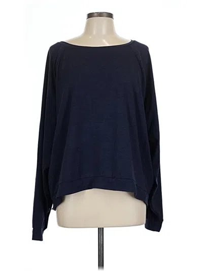 Pre-owned Gap Fit Pullover Sweater In Blue
