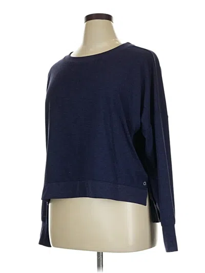 Pre-owned Gap Fit Pullover Sweater In Blue