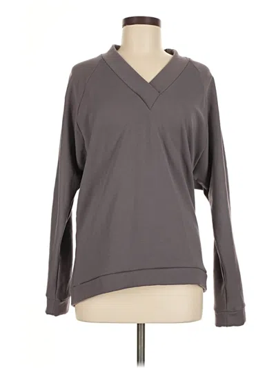 Pre-owned Gap Fit Pullover Sweater In Gray