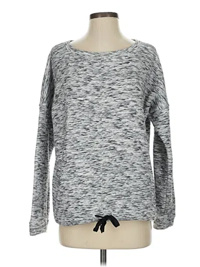 Pre-owned Gap Fit Pullover Sweater In Gray