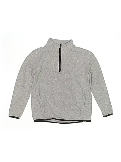 Pre-owned Gap Fit Kids' Pullover Sweater In Gray