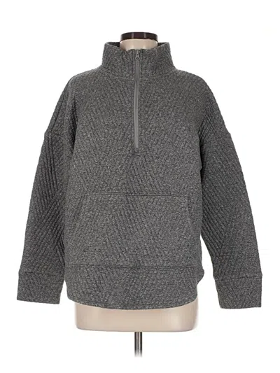 Pre-owned Gap Fit Pullover Sweater In Gray