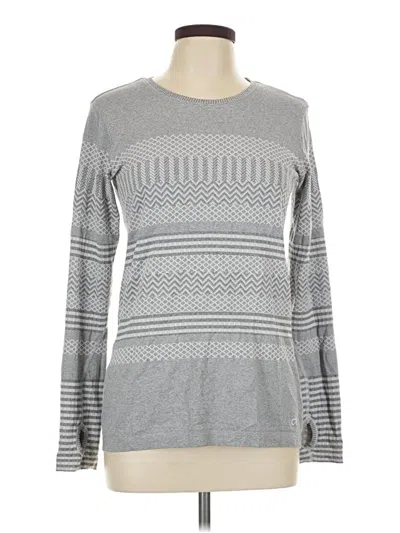 Pre-owned Gap Fit Pullover Sweater In Gray