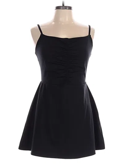 Pre-owned Gap Fit Romper In Black