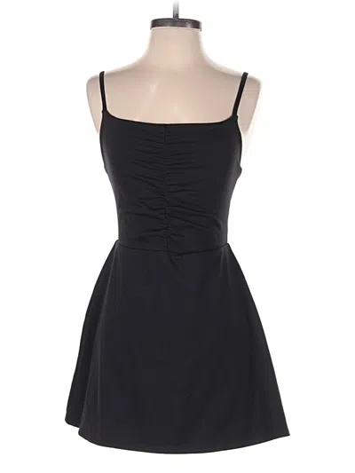 Pre-owned Gap Fit Romper In Black