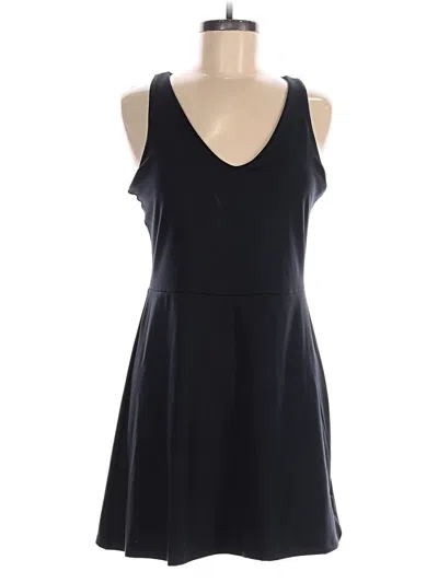 Pre-owned Gap Fit Romper In Black