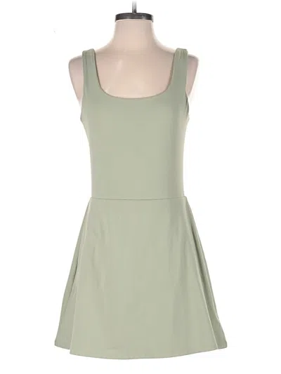 Pre-owned Gap Fit Romper In Green