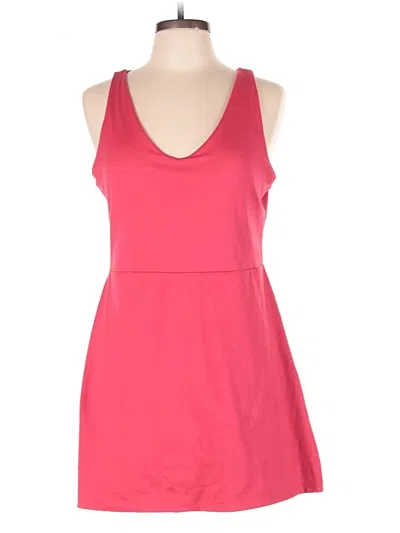 Pre-owned Gap Fit Romper In Pink