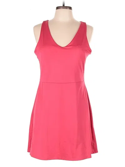 Pre-owned Gap Fit Romper In Pink