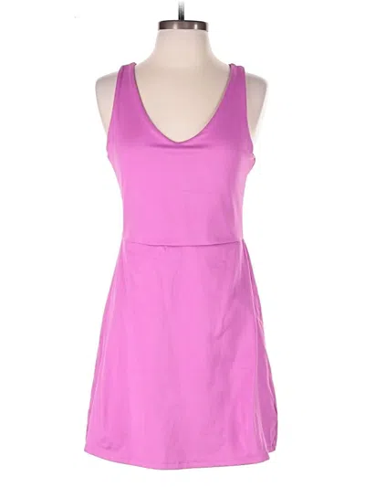 Pre-owned Gap Fit Romper In Pink