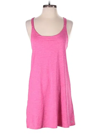 Pre-owned Gap Fit Romper In Pink