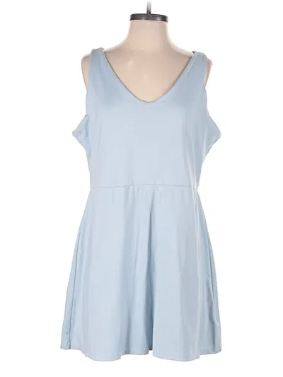 Pre-owned Gap Fit Romper In Teal