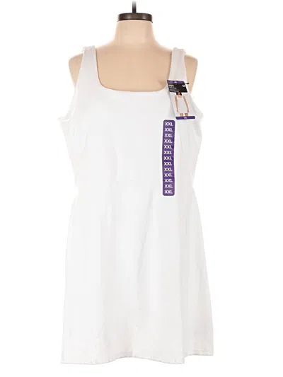 Pre-owned Gap Fit Romper In White