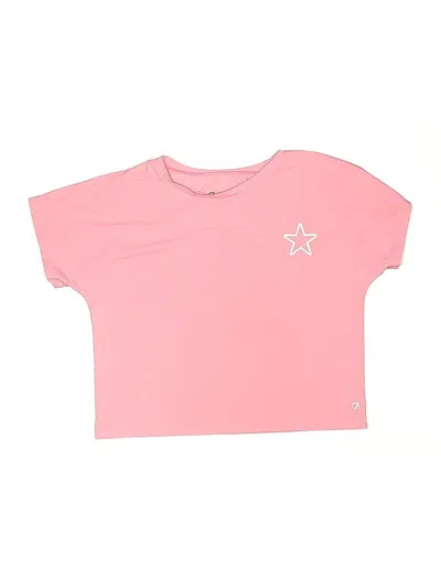 Pre-owned Gap Fit Kids' Short Sleeve T-shirt In Pink