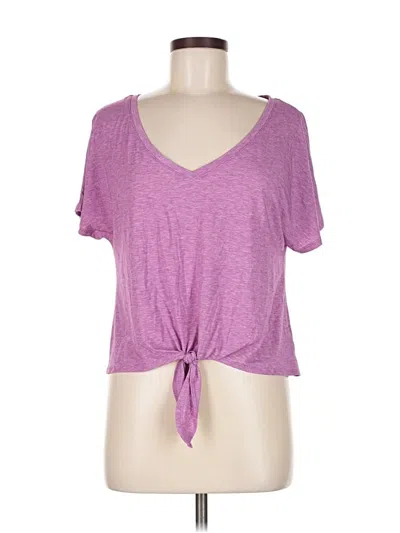 Pre-owned Gap Fit Short Sleeve T-shirt In Purple