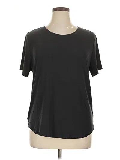 Pre-owned Gap Fit Short Sleeve T-shirt In Black
