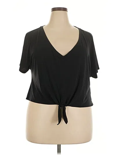 Pre-owned Gap Fit Short Sleeve T-shirt In Black