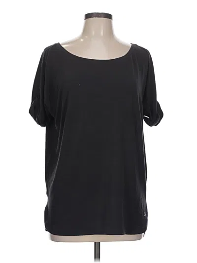 Pre-owned Gap Fit Short Sleeve T-shirt In Black