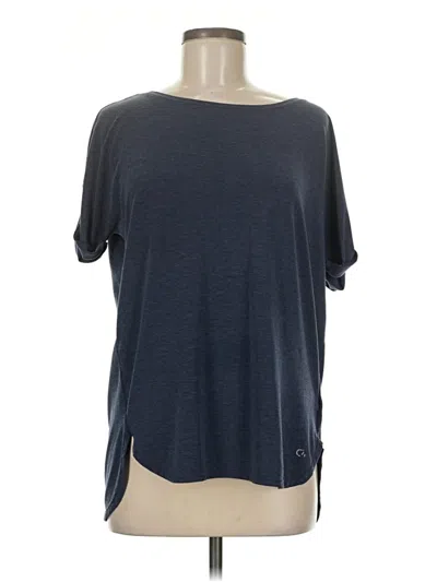 Pre-owned Gap Fit Short Sleeve T-shirt In Blue