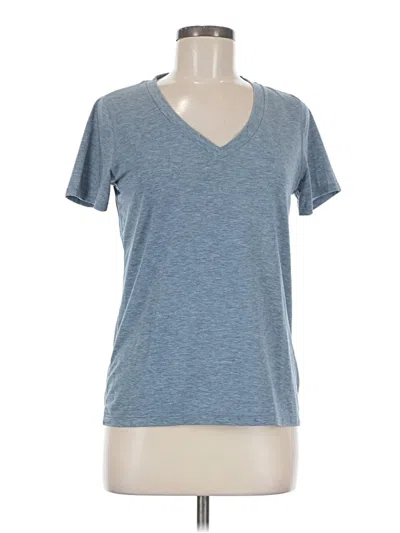 Pre-owned Gap Fit Short Sleeve T-shirt In Blue