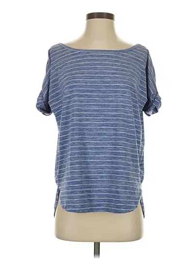 Pre-owned Gap Fit Short Sleeve T-shirt In Blue