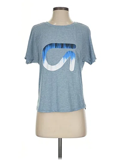Pre-owned Gap Fit Short Sleeve T-shirt In Blue