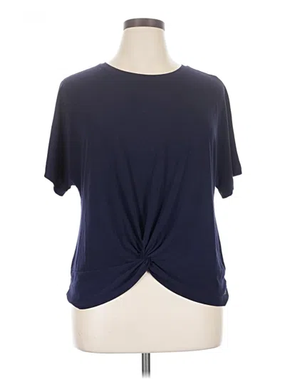 Pre-owned Gap Fit Short Sleeve T-shirt In Blue