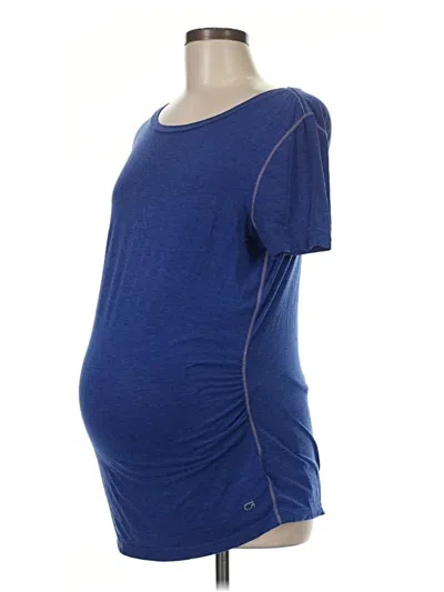 Pre-owned Gap Fit Short Sleeve T-shirt In Blue