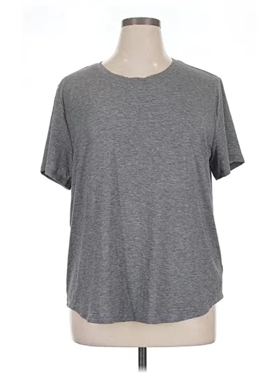 Pre-owned Gap Fit Short Sleeve T-shirt In Gray