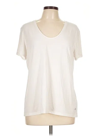 Pre-owned Gap Fit Short Sleeve T-shirt In Ivory