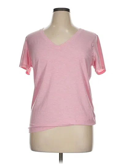 Pre-owned Gap Fit Short Sleeve T-shirt In Pink
