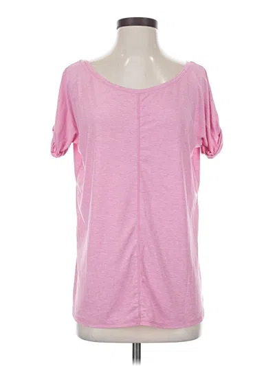 Pre-owned Gap Fit Short Sleeve T-shirt In Pink