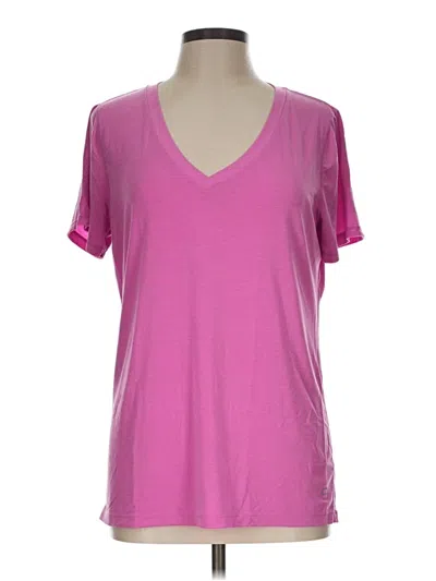 Pre-owned Gap Fit Short Sleeve T-shirt In Pink