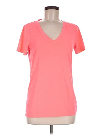 Pre-owned Gap Fit Short Sleeve T-shirt In Pink