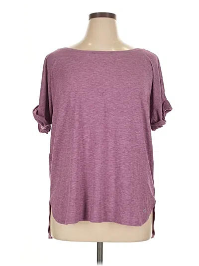 Pre-owned Gap Fit Short Sleeve T-shirt In Purple