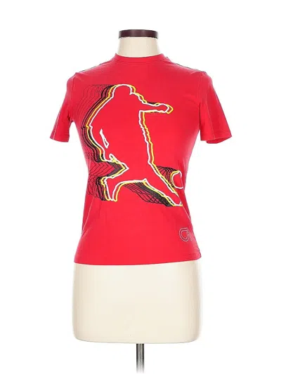 Pre-owned Gap Fit Short Sleeve T-shirt In Red
