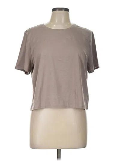 Pre-owned Gap Fit Short Sleeve T-shirt In Tan