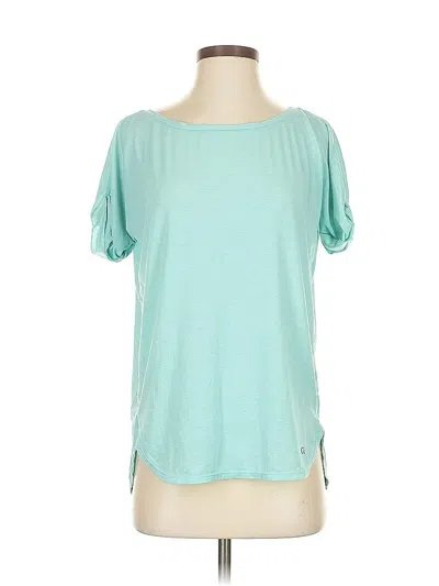 Pre-owned Gap Fit Short Sleeve T-shirt In Teal