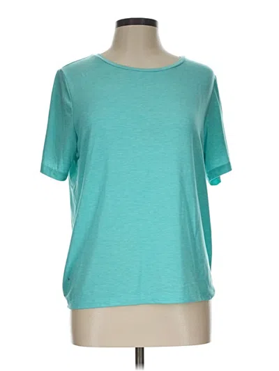 Pre-owned Gap Fit Short Sleeve T-shirt In Teal