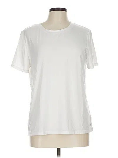 Pre-owned Gap Fit Short Sleeve T-shirt In White