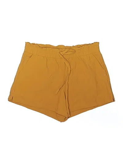 Pre-owned Gap Fit Shorts In Gold