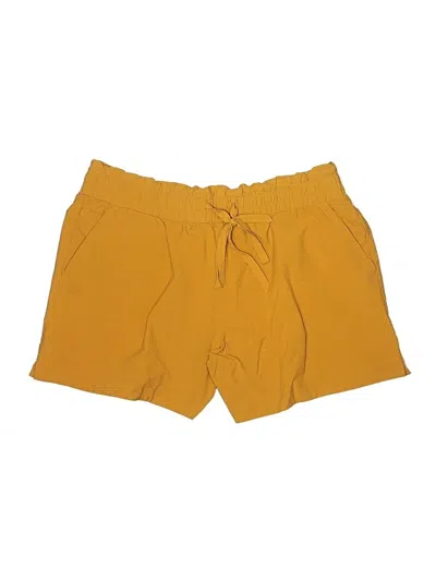 Pre-owned Gap Fit Shorts In Yellow