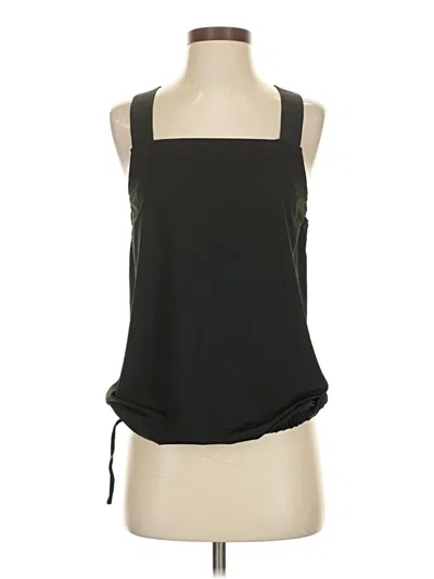 Pre-owned Gap Fit Sleeveless Blouse In Black
